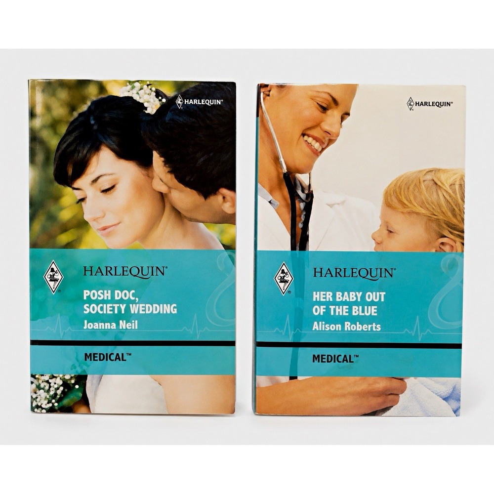 Harlequin Medical Romance 2 Book Bundle Neil Roberts Posh Doc Her Baby 2008